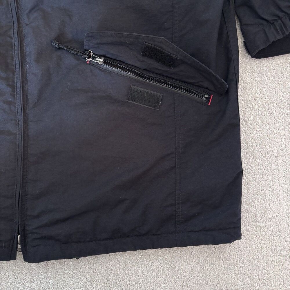 VTG 90s Burton Biolight Snowboard Jacket Mens Large Black Baggy Biolite Y2K - Picture 5 of 15